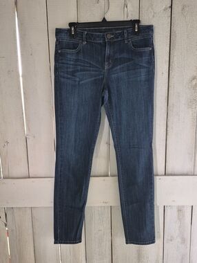 Simply Vera Vera Wang Skinny Jeans in Medium Dark Blue
